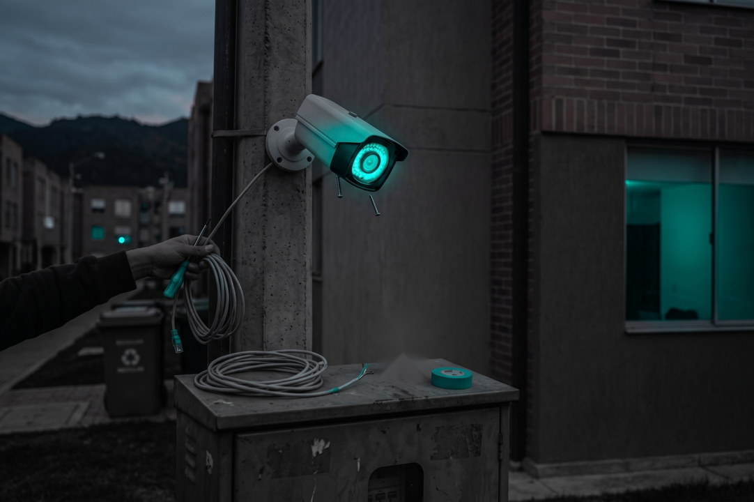 10 errores mas comunes al instalar camaras de seguridad en conjuntos residenciales