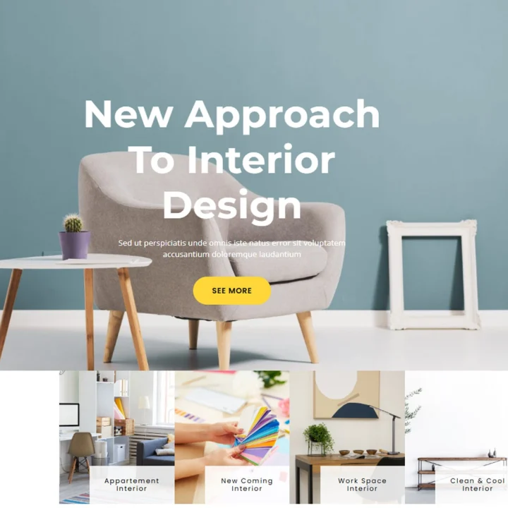 diseño página web ecommerce Colombia - Sitio web de diseño interior
